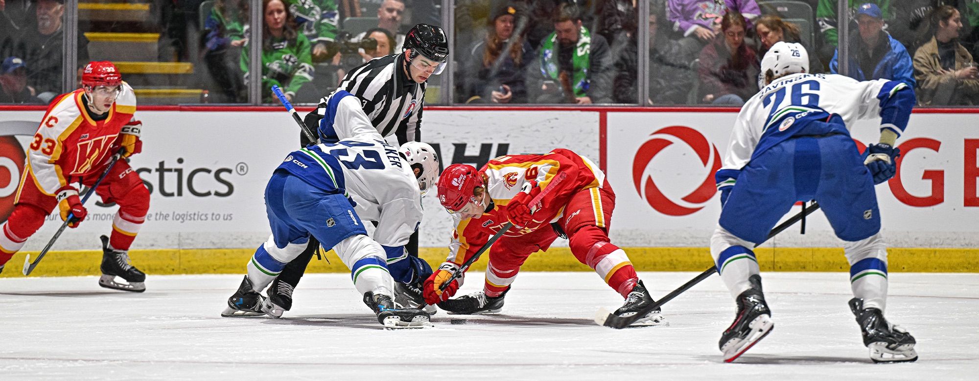 Abbotsford Defeat Wranglers, 4-3, after penalties
